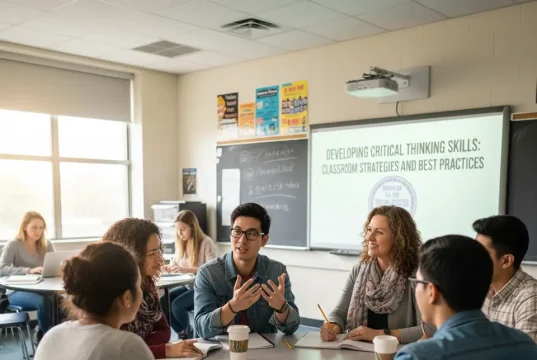 Developing Critical Thinking Skills: Classroom Strategies and Best Practices